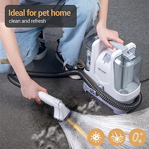 WECLEAN Carpet Cleaner Machines with Handheld Pet Brush